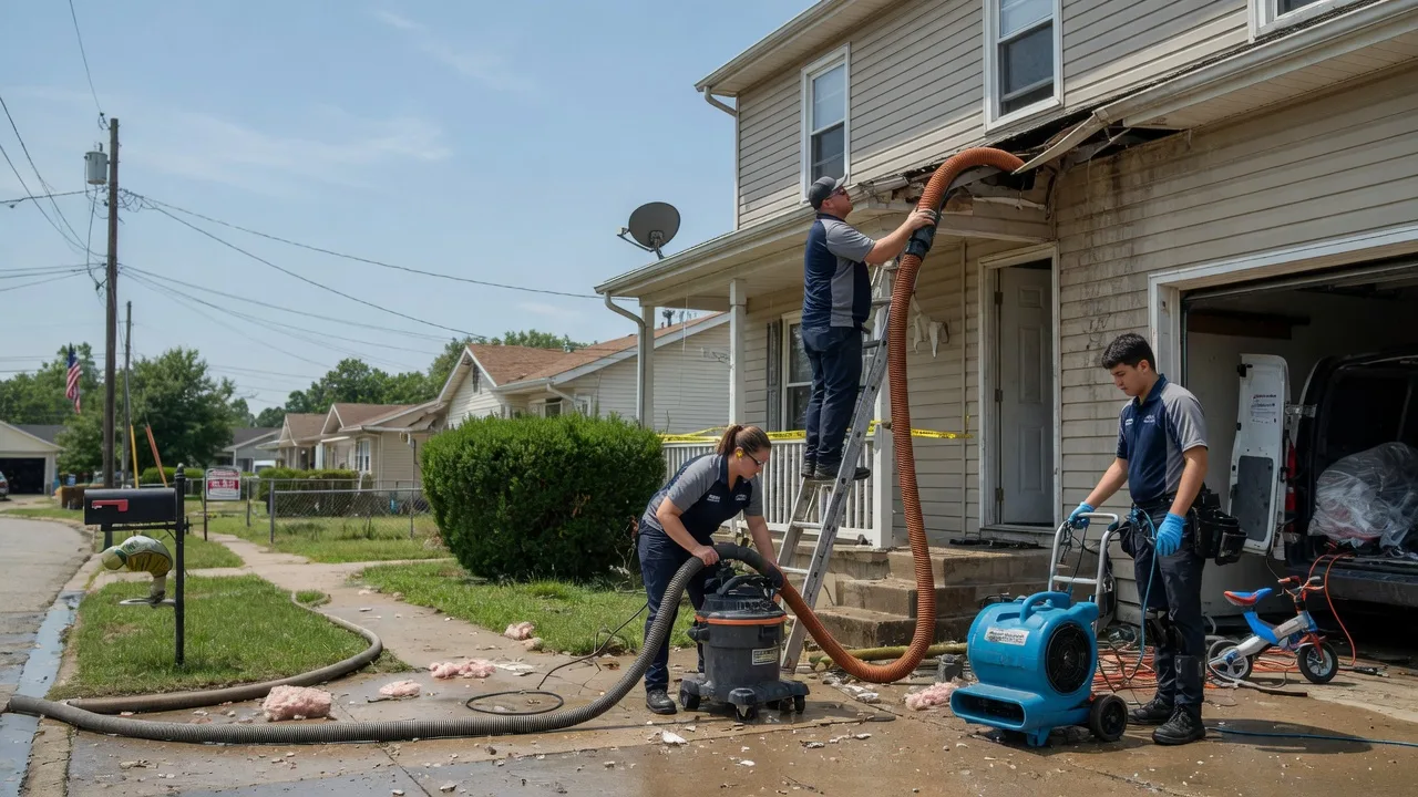 Water Damage Restoration in Elsmore, KS near me